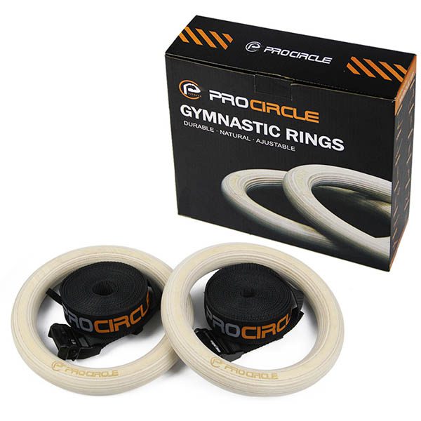 Procircle Wooden Gymnastic Rings