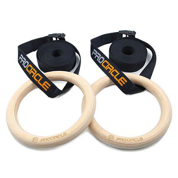 Procircle Wooden Gymnastic Rings 28mm