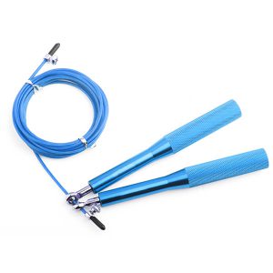 Blue Metallic Speed Jump Rope