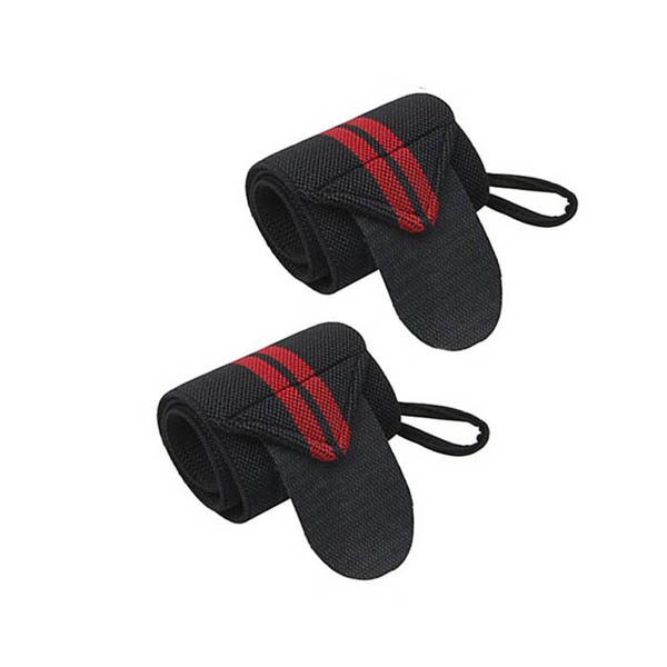 Red Gym Wrist Straps