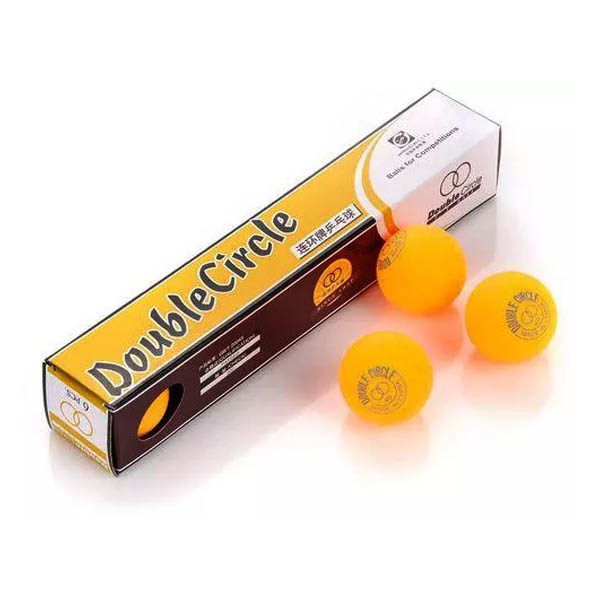 Pack of 6 Double Circle Table Tennis Balls