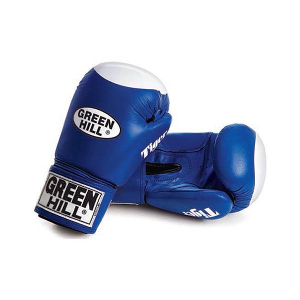 Green Hill Tiger Leather Boxing Gloves