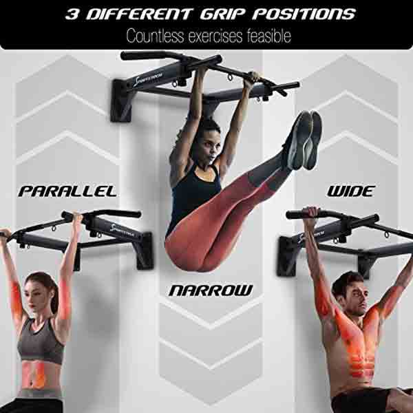 4 in 1 Wall Mounted Pull Up Bar - Image 3