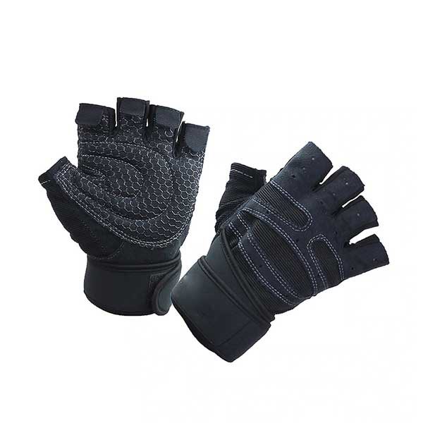 Weight Lifting Gym Gloves Black ZARA SPORTS