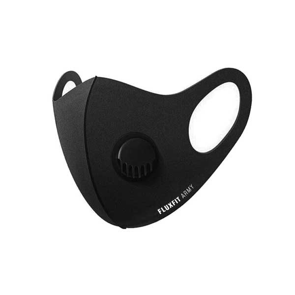 Black Fashion Sports Face Mask with Filter