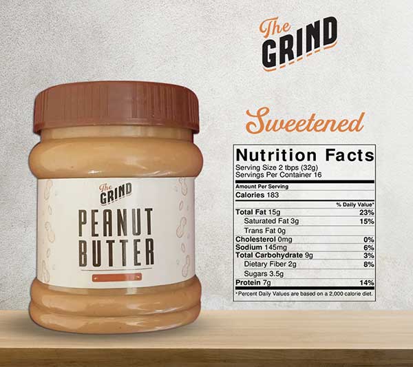 Organic Sweetened Peanut Butter