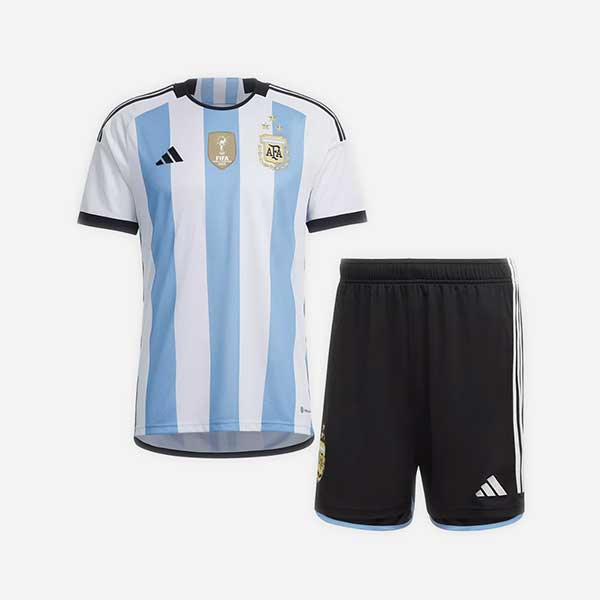 Argentina Kids Home Kit FIFA 2022