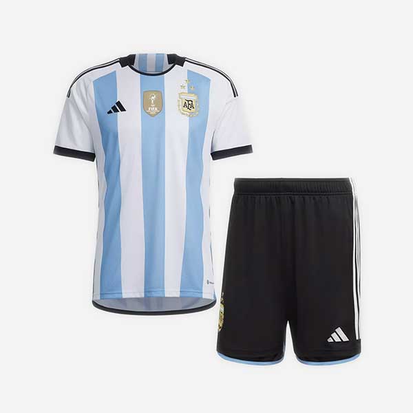Argentina Kids Home Kit FIFA 2022 in Pakistan ZARA SPORTS