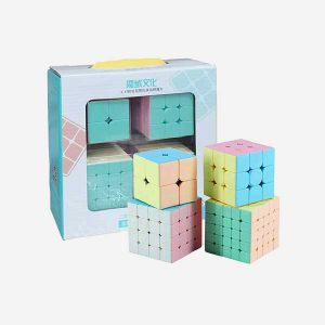 Rubiks Cube 4pcs Gift Set