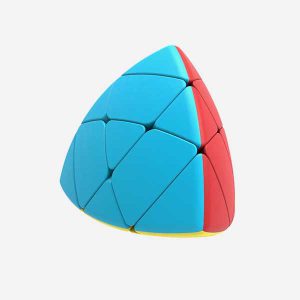 Stickerless Pyraminx Curved Cube